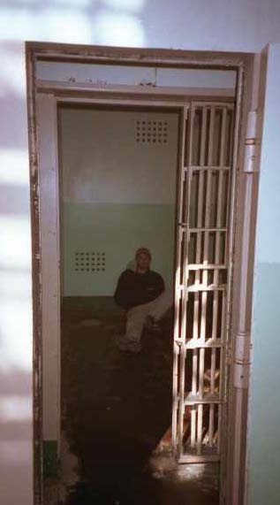 Dan in a cell alkatraz